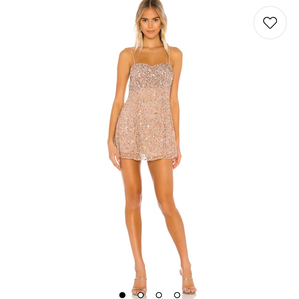 Majorelle Sequin Embellished mini Dress. Never worn. Size M